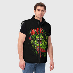 Мужской жилет Slayer Slimer, цвет: 3D-светло-серый — фото 2