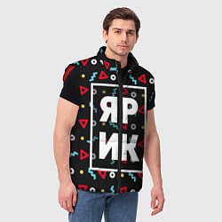 Мужской жилет Ярик, цвет: 3D-красный — фото 2