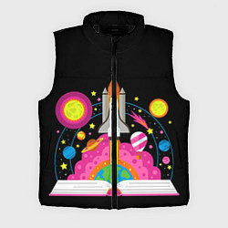 Мужской жилет Космос, цвет: 3D-черный
