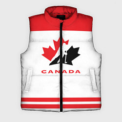 Мужской жилет Canada Team, цвет: 3D-красный