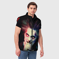 Мужской жилет Король и Шут, цвет: 3D-красный — фото 2