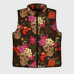 Мужской жилет Черепа, цвет: 3D-черный
