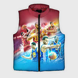 Мужской жилет Golden State Warriors, цвет: 3D-красный