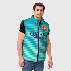 Мужской жилет Barcelona FC: Aqua, цвет: 3D-красный — фото 2