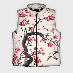 Мужской жилет Сакура, цвет: 3D-черный