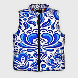 Мужской жилет Роспись гжель