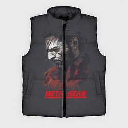 Мужской жилет Metal Gear Solid, цвет: 3D-черный