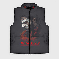 Мужской жилет Metal Gear Solid, цвет: 3D-красный