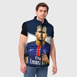 Мужской жилет Neymar: Fly Emirates, цвет: 3D-черный — фото 2