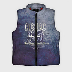 Мужской жилет ACDC пушка, цвет: 3D-красный