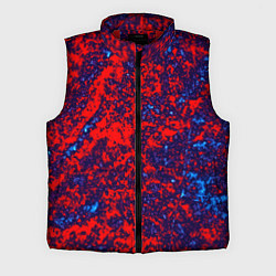 Мужской жилет Капли красок, цвет: 3D-красный