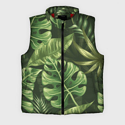 Мужской жилет Доисторический лес, цвет: 3D-красный