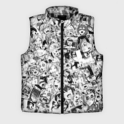 Мужской жилет Ahegao: Black & White