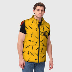 Мужской жилет PUBG: Yellow Weapon, цвет: 3D-красный — фото 2
