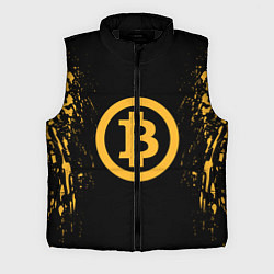 Мужской жилет Bitcoin Master, цвет: 3D-черный