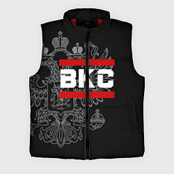 Мужской жилет ВКС: герб РФ, цвет: 3D-красный