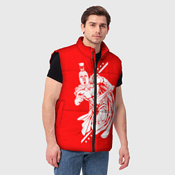 Мужской жилет Спартанский гладиатор, цвет: 3D-черный — фото 2