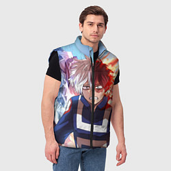 Мужской жилет My Hero Academia напрягся, цвет: 3D-черный — фото 2