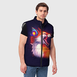 Мужской жилет Disco Fox, цвет: 3D-светло-серый — фото 2