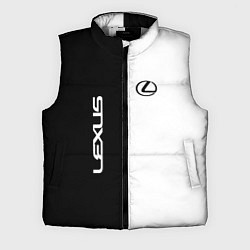 Мужской жилет Lexus: Black & White, цвет: 3D-светло-серый