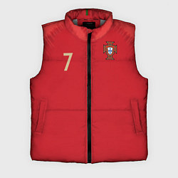 Мужской жилет Роналду ЧМ-2018, цвет: 3D-светло-серый