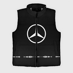 Мужской жилет Mercedes: Black Abstract