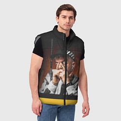 Мужской жилет Allj: Off White, цвет: 3D-светло-серый — фото 2