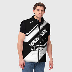 Мужской жилет RAINBOW SIX SIEGE R6S, цвет: 3D-черный — фото 2