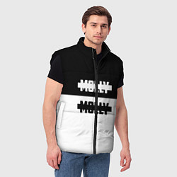 Мужской жилет Molly: Black & White, цвет: 3D-черный — фото 2