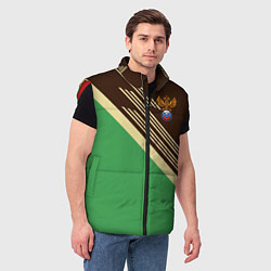 Мужской жилет Российский футбольный союз, цвет: 3D-красный — фото 2