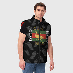 Мужской жилет GUSSI Style, цвет: 3D-красный — фото 2