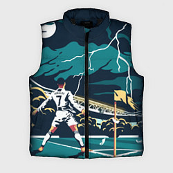 Мужской жилет Ronaldo lightning, цвет: 3D-черный