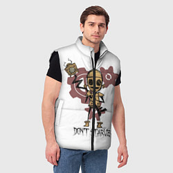 Мужской жилет Don't Starve: WX-78, цвет: 3D-черный — фото 2