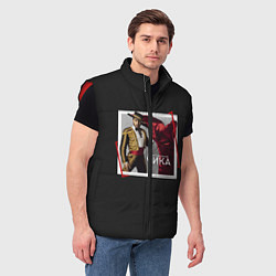 Мужской жилет Артур Пирожков: Чика, цвет: 3D-красный — фото 2