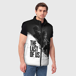 Мужской жилет The Last of Us: White & Black, цвет: 3D-черный — фото 2