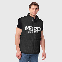Мужской жилет Metro Exodus: Space Grey, цвет: 3D-черный — фото 2
