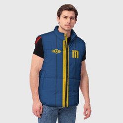 Мужской жилет Fallout: Vault 111, цвет: 3D-красный — фото 2
