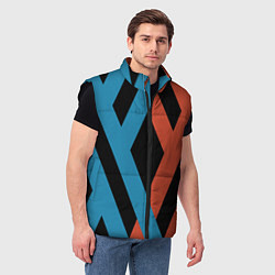 Мужской жилет Darling in the Franxx, цвет: 3D-черный — фото 2