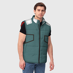 Мужской жилет MHA IZUKU MIDORIYA, цвет: 3D-красный — фото 2