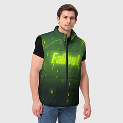 Мужской жилет Fallout: Radiation Storm, цвет: 3D-черный — фото 2