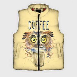 Мужской жилет Owls like coffee, цвет: 3D-красный