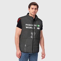 Мужской жилет Pharaon On, World Off, цвет: 3D-красный — фото 2