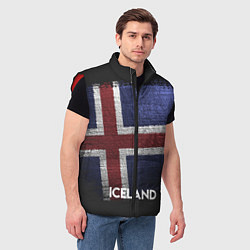 Мужской жилет Iceland Style, цвет: 3D-красный — фото 2