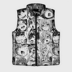 Мужской жилет Ahegao Babes, цвет: 3D-светло-серый