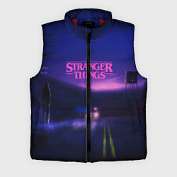 Мужской жилет Stranger Things: Neon Road, цвет: 3D-красный