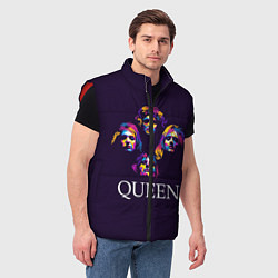 Мужской жилет Queen: Fan Art, цвет: 3D-красный — фото 2