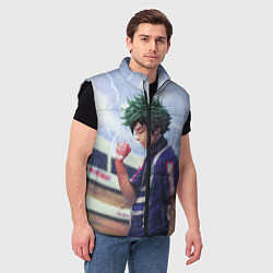 Мужской жилет My Hero Academia сжимает кулак, цвет: 3D-черный — фото 2