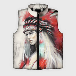 Мужской жилет Индейская девушка