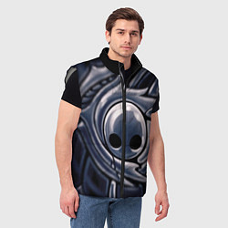 Мужской жилет Hollow Knight, цвет: 3D-светло-серый — фото 2