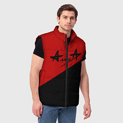 Мужской жилет Алиса, цвет: 3D-черный — фото 2